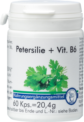 PETERSILIE+Vitamin B6 Kapseln