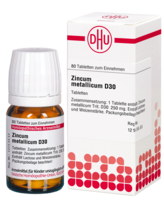 ZINCUM METALLICUM D 30 Tabletten