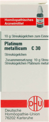 PLATINUM METALLICUM C 30 Globuli