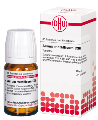 AURUM METALLICUM C 30 Tabletten