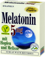 MELATONIN 5 mg Kapseln