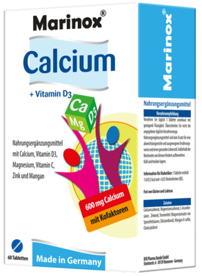 CALCIUM+VITAMIN D3 Marinox Tabletten