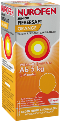 NUROFEN Junior Fiebersaft Orange 20 mg/ml