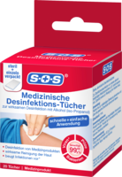 SOS MEDIZINISCHE Desinfektionstücher