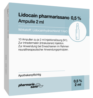 LIDOCAIN pharmarissano 0,5% Inj.-Lsg.Ampullen 2 ml